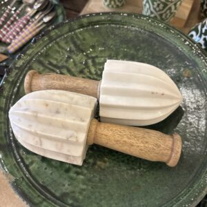 Citruspers marmer en hout