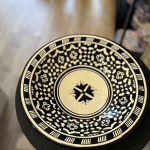 Fes fruitschaal zwart