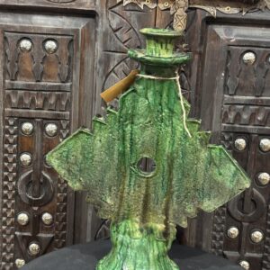 Tamegroute kandelaar ruiten groen