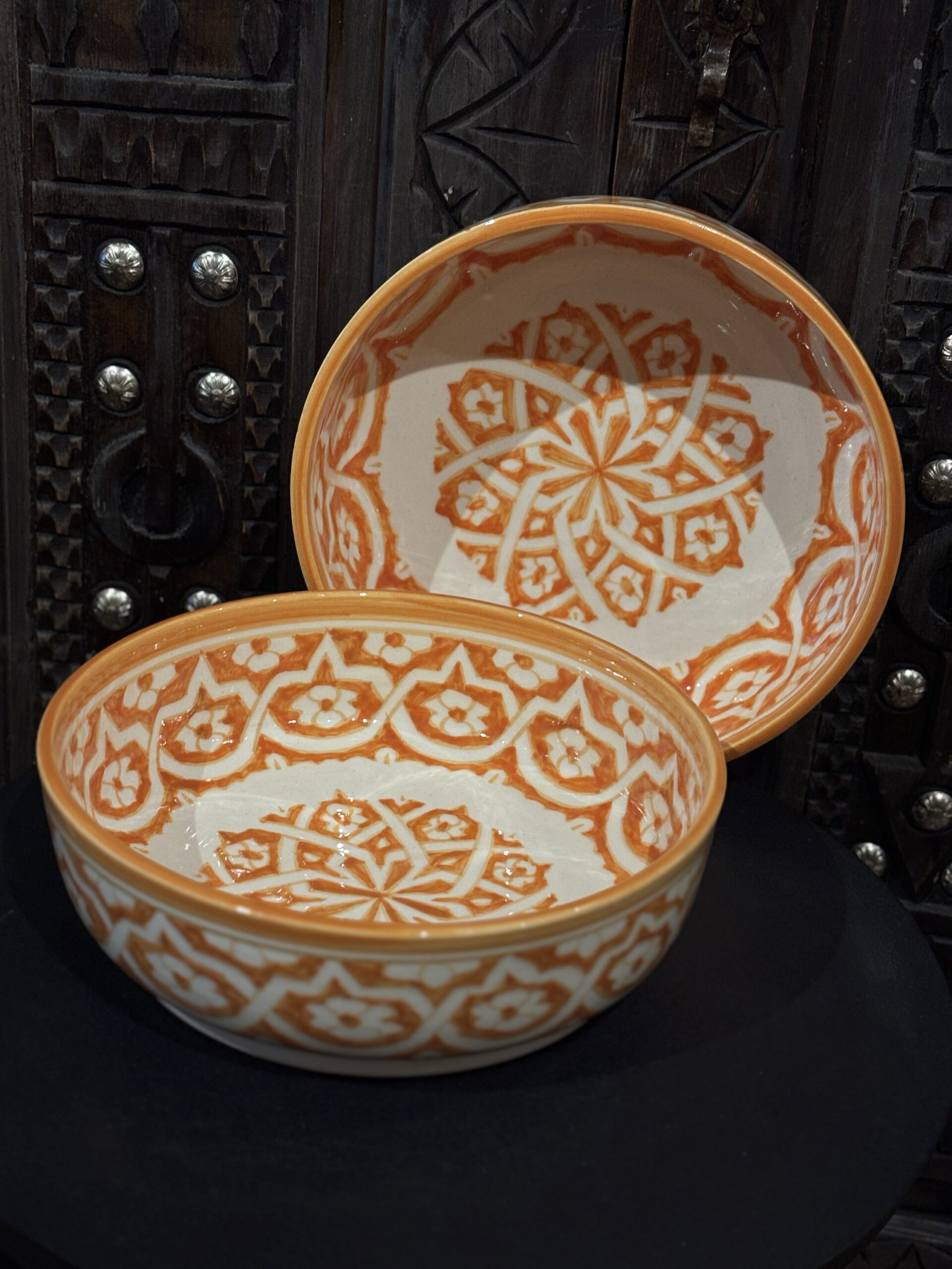 Marokkaanse schaal oker - Afbeelding 2