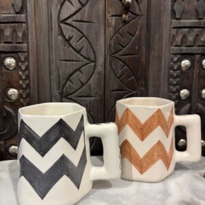 Thee mok Hexagon zwart