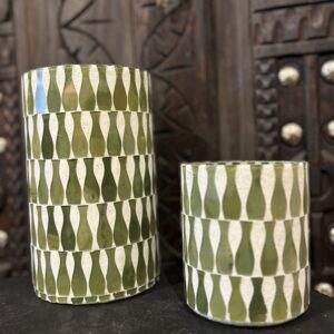 Oosterse kandelaar groen