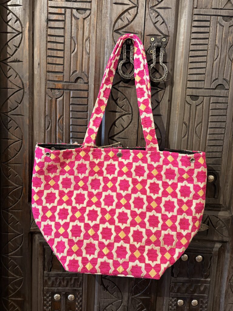 Marrakech tas donker roze