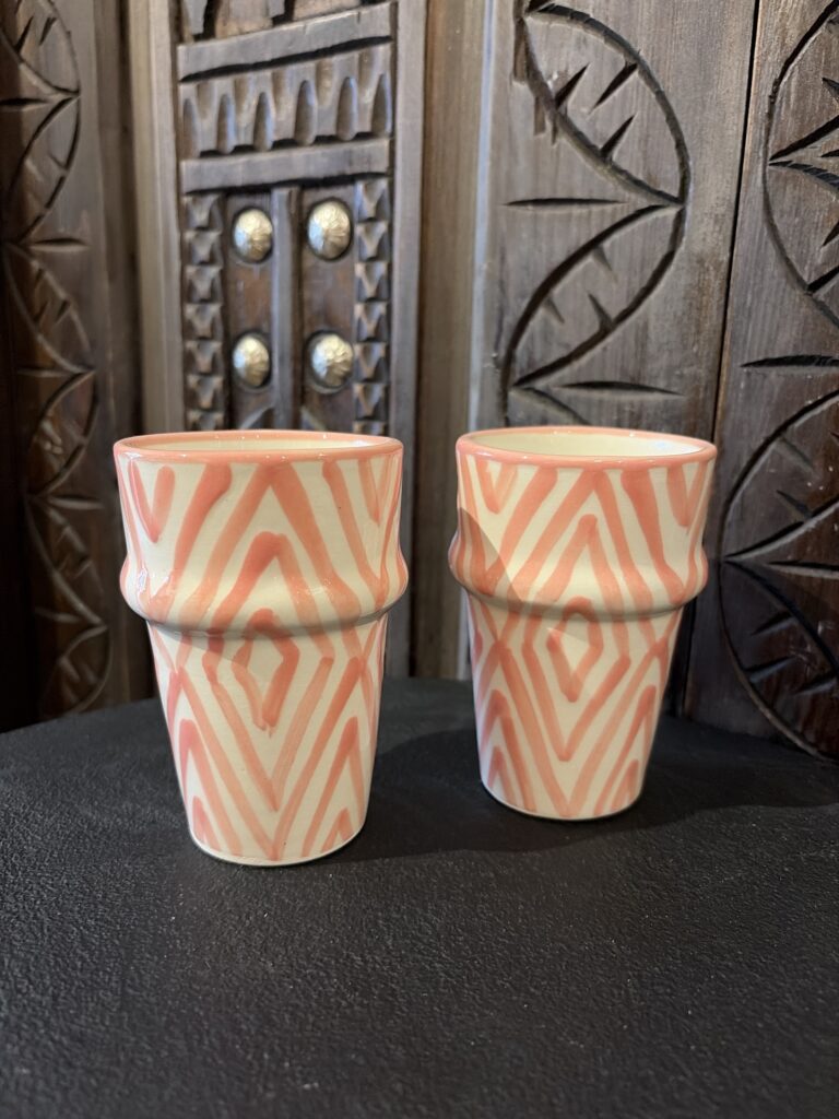 Azazil mok roze koffie